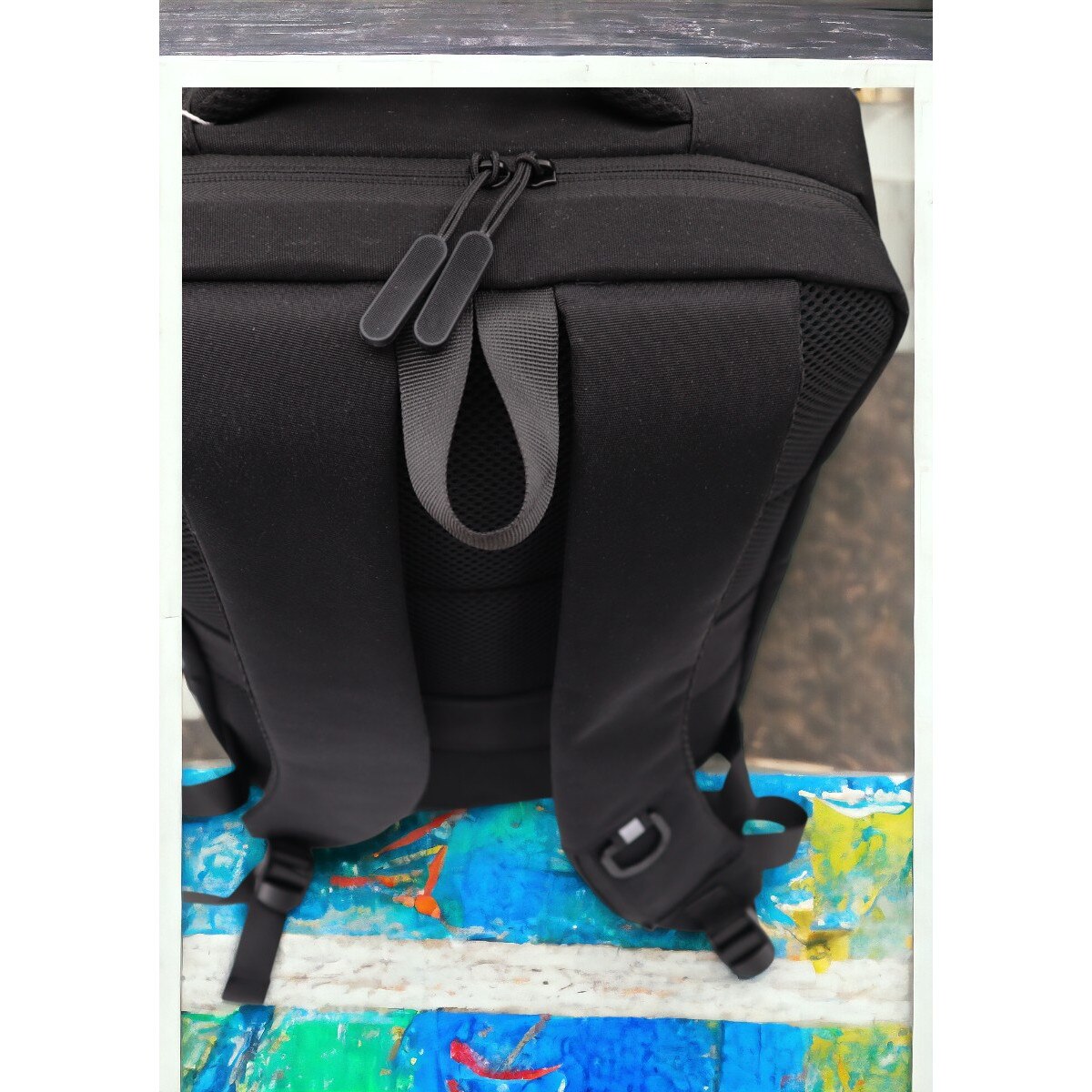 Rucsac multifunctional pentru laptop si tableta, port USB, 43x31x17cm, 1129, blue