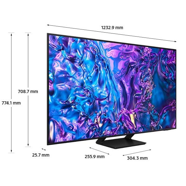 Televizor SAMSUNG QLED 55Q70D, 138 cm, Smart, 4K Ultra HD, 100 Hz, Clasa E
