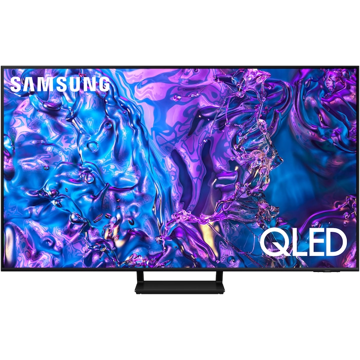 Телевизор SAMSUNG QLED 55Q70D, 55" (138 см), Smart, 4K Ultra HD, Клас E (Модел 2024)
