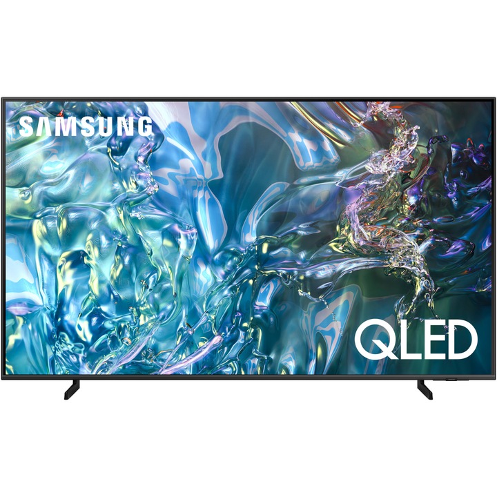 Televizor SAMSUNG QLED 85Q60D, 214 cm, Smart, 4K Ultra HD, Clasa E (Model 2024)