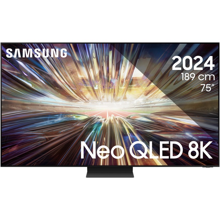 Televizor SAMSUNG Neo QLED 75QN800D, 189 cm, Smart, 8K, 100 Hz, Clasa G (Model 2024)