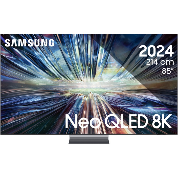 Televizor SAMSUNG Neo QLED 85QN900D, 214 cm, Smart, 8K, 100 Hz, Clasa G (Model 2024)
