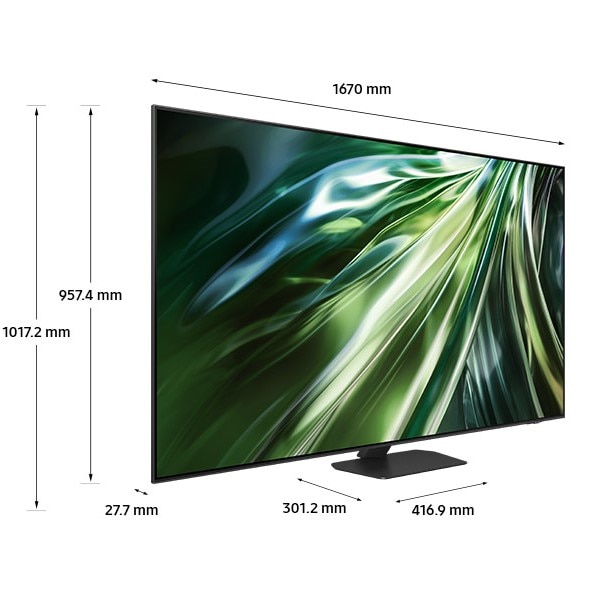 Televizor SAMSUNG MiniLED Neo QLED 75QN90D, 189 cm, Smart, 4K Ultra HD, 100 Hz, Clasa E