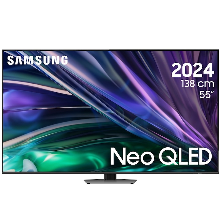 Televizor SAMSUNG MiniLED Neo QLED 55QN85D, 138 cm, Smart, 4K Ultra HD, 100 Hz, Clasa G (Model 2024)