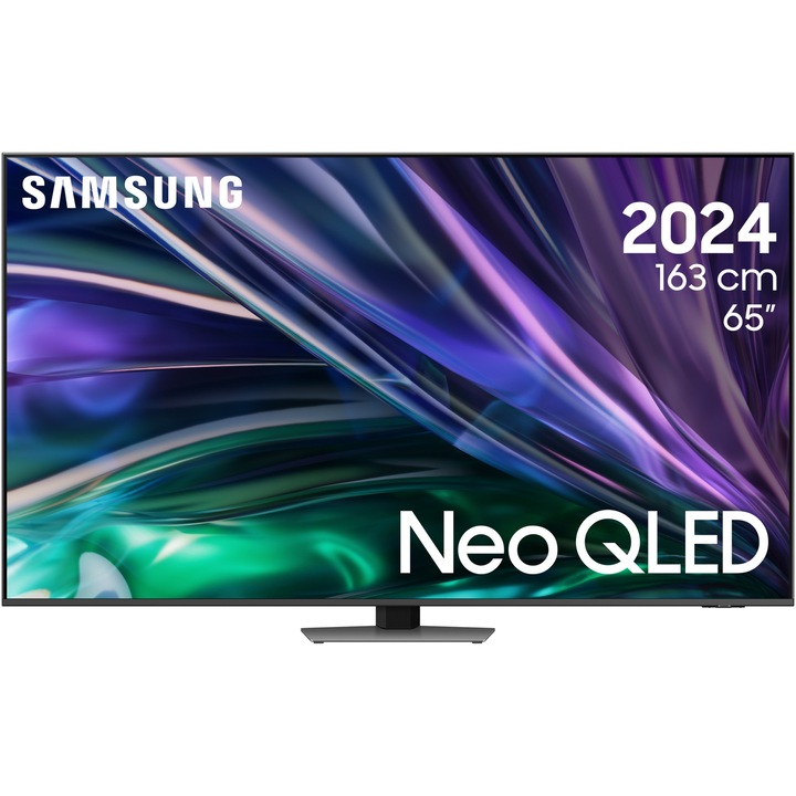 Televizor SAMSUNG Neo QLED 65QN85D, 163 cm, Smart, 4K Ultra HD, 100 Hz, Clasa F (Model 2024)