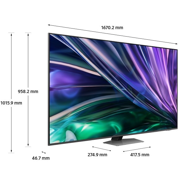 Televizor SAMSUNG MiniLED Neo QLED 75QN85D, 189 cm, Smart, 4K Ultra HD, 100 Hz, Clasa F