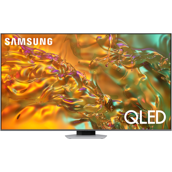Телевизор SAMSUNG QLED 85Q80D, 85" (214 см), Smart, 4K Ultra HD, 100 Hz, Клас G (Модел 2024)