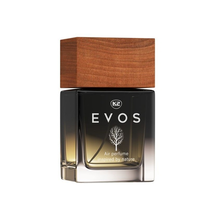 Szoba/autó légfrissítő, Evos, Gyümölcsös/citrusos illat, 50 ml