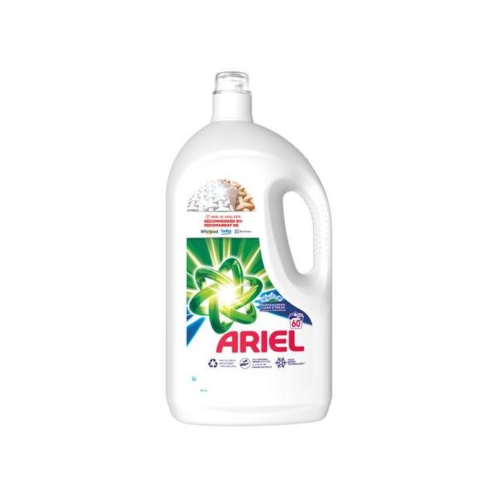 Detergent Lichid Ariel, Mountain Spring, 60 Spalari