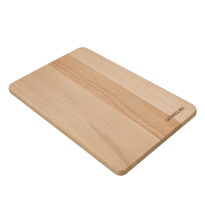 Tocator din lemn, 230x150x10 mm, Cesiro, Maro Natur