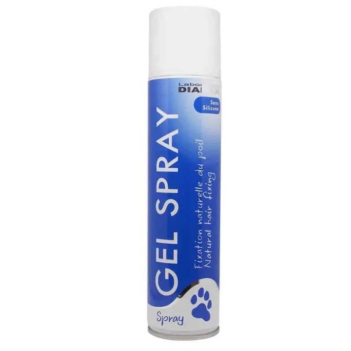 Spray Gel hajápoló fixáló, Diamex, 400 ml