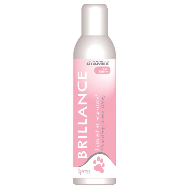 Brillance Hair Care fényes spray, Diamex, 400 ml