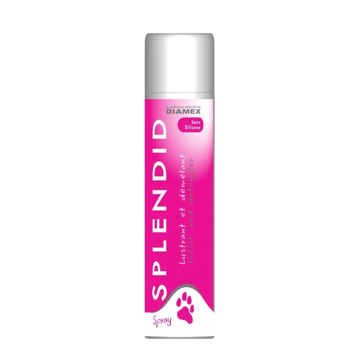 Спрей за блясък Splendid Hair Care, Diamex, 400 мл