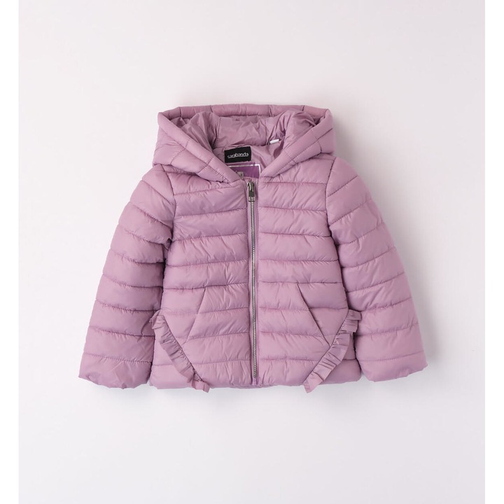 Kapucnis fascinator dzseki lányoknak, Sarabanda, 0.7210, Lila, 92-98 cm