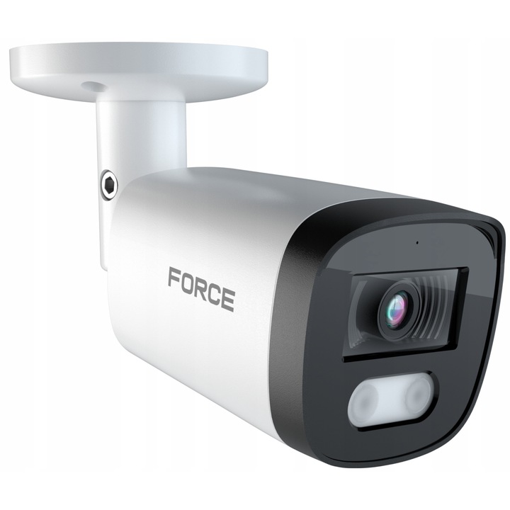 Camera de supraveghere exterior, Force, IP-V-8025B, 8MPx 4K, IR 25m