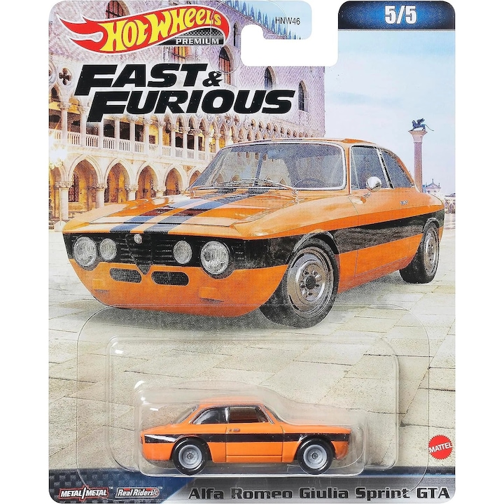 Hot Wheels Alfa Romeo Giulia Sprint GTA Door Slammers 2/5 Car Culture 1:64 GJP78 FPY86 Hot Wheels Alfa Romeo Giulia Sprint GTA Door Slammers 2/5 Car Culture 1:64 GJP78 FPY86