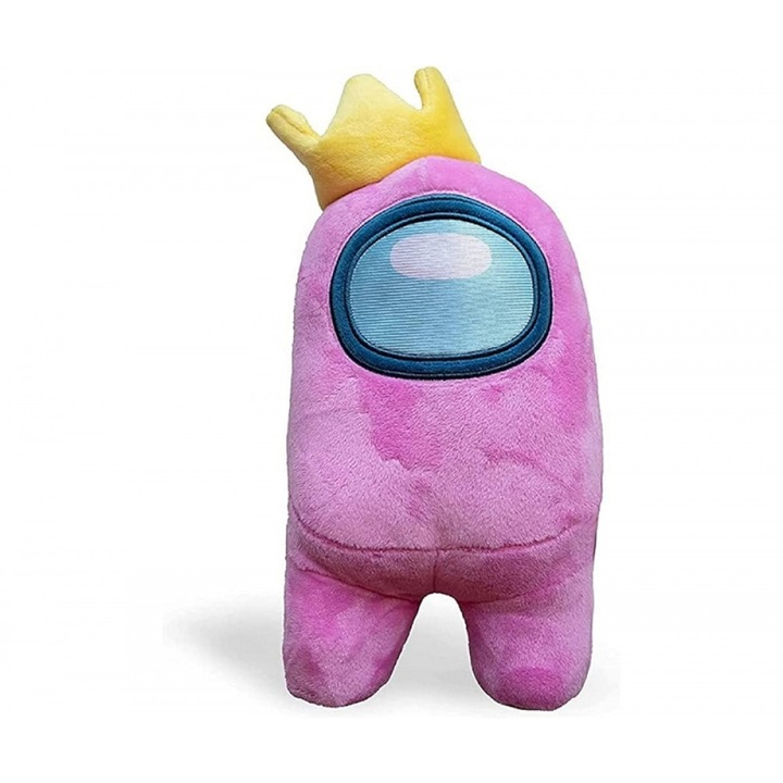 Jucarie de plus Among Us licentiata, seria 3, roz, 30 CM