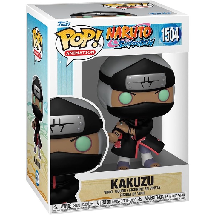 Фигурка Pop! Naruto Shippuden: Kakuzu, Многоцветен, 9 см