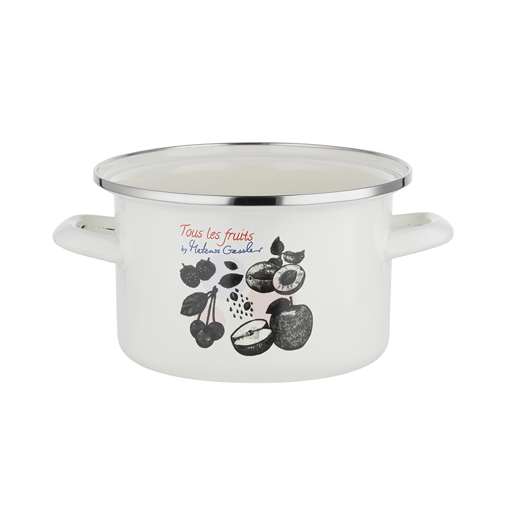 APS Vasino In Alluminio Con Manici In Ottone, Diametro 13,5 Cm, 0,3 Litri, Colore Nero – Ideale Per Antipasti, Dessert, Presentazione Elegante