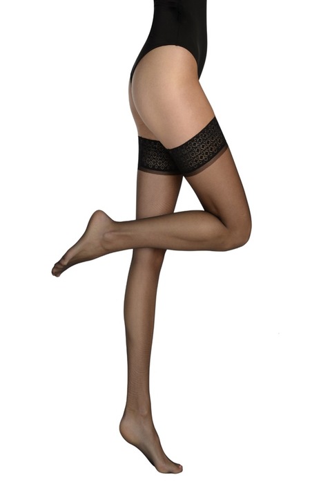 Ciorap SAMARA 10 BAS, Cecilia De Rafael, Negru