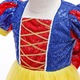 Costum fete Alba ca Zapada rochie cu funda, bagheta, coronita, bentita cu funda, 3-4 ani, multicolor