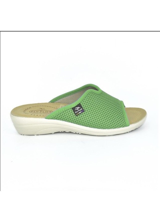 Papuci microfibra, Fly Flot, 0168, Verde, 40