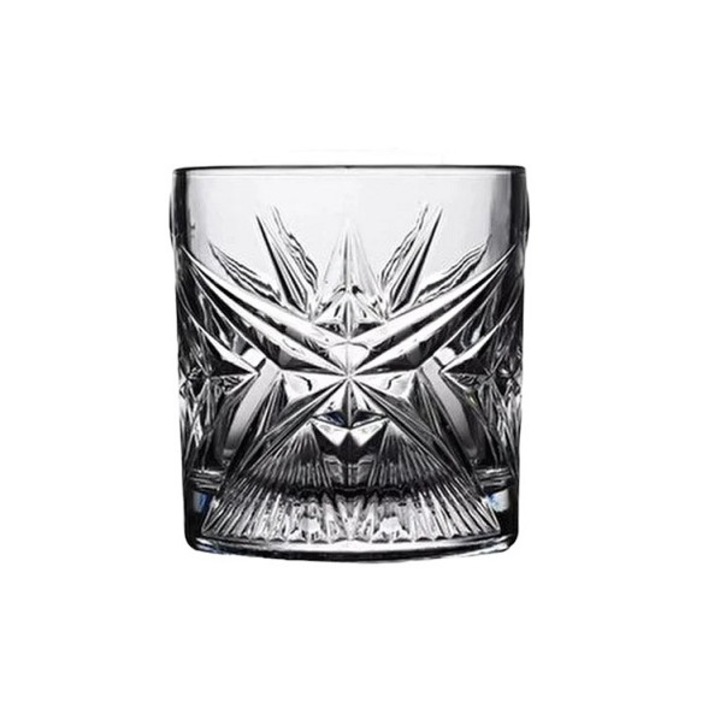 Комплект 4 чаши за уиски, кристално стъкло, Pasabahce Cielo, 210 мл