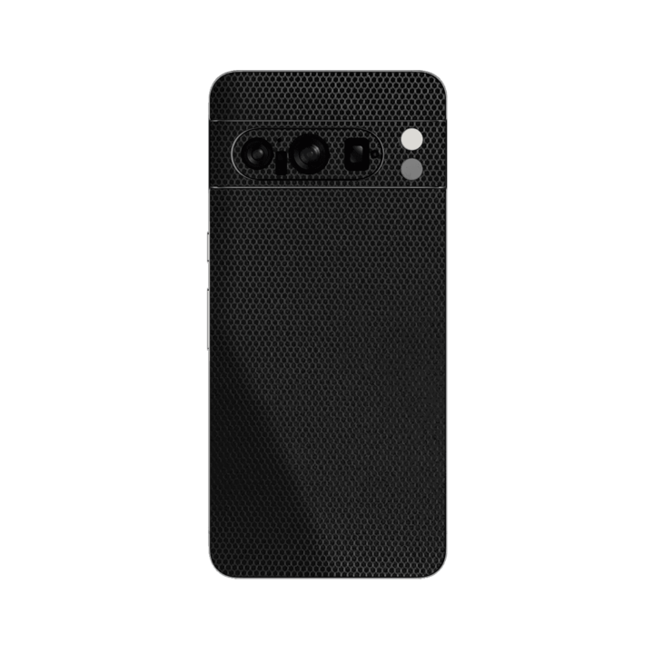 Folie iSkinz pentru Google Pixel 8 Pro - Matrix Negru Black, 360 Cut, Skin Adeziv Full Cover, Protectie Carcasa Spate si Laterale