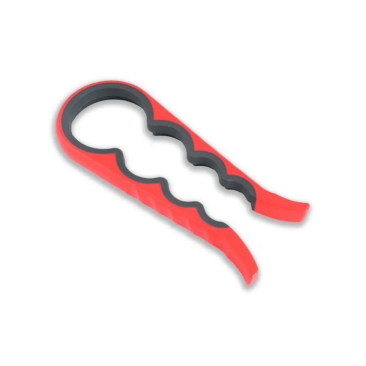 Отварачка за буркани 4 в 1, червена