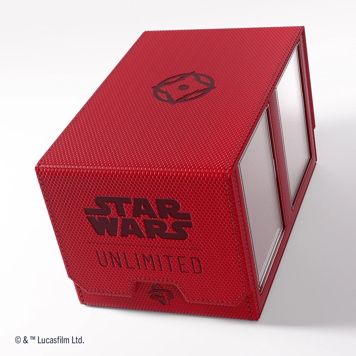 Kiegészítők Gamegenic, Star Wars, Unlimited Double Deck Pod, 188 x 117 x 109 mm, Red