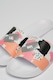 Lotto, Чехли Nadi с дизайн с цветен блок, Бял, Розово, Сребрист, 41