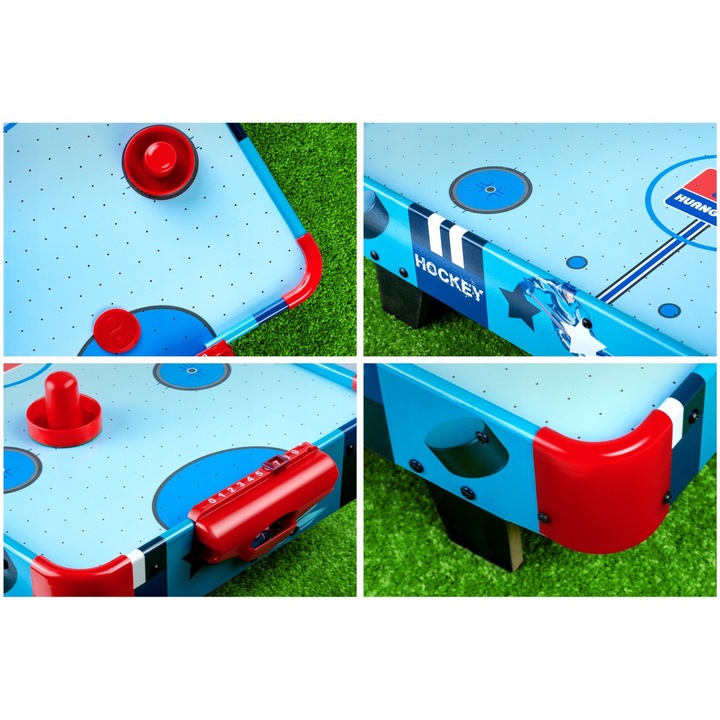 Joc Hockey de masa Air Hockey 61x14cm Blue