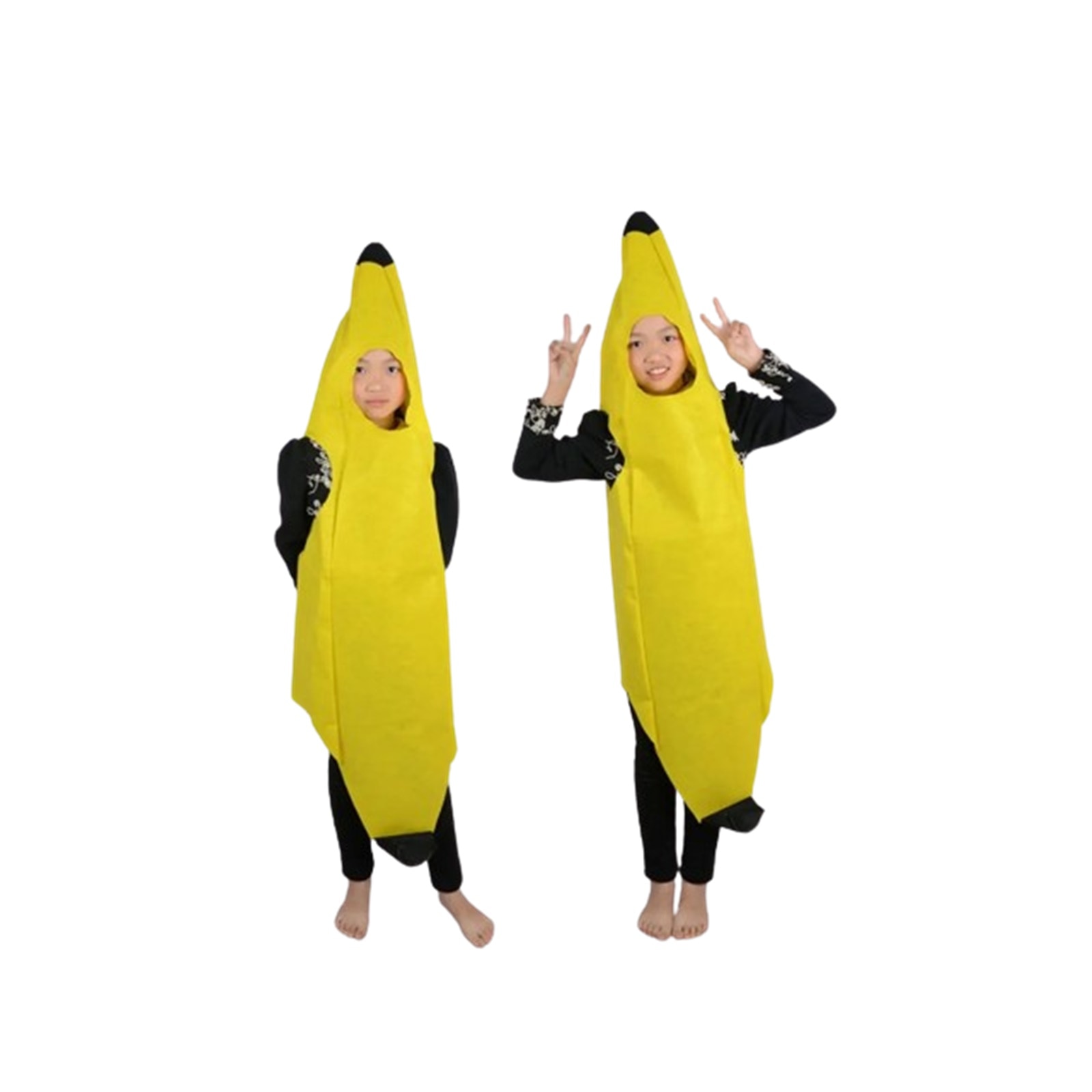 Bambino in Costume Della Banana Fotografia Stock - Immagine di infante, vestito: 5640434