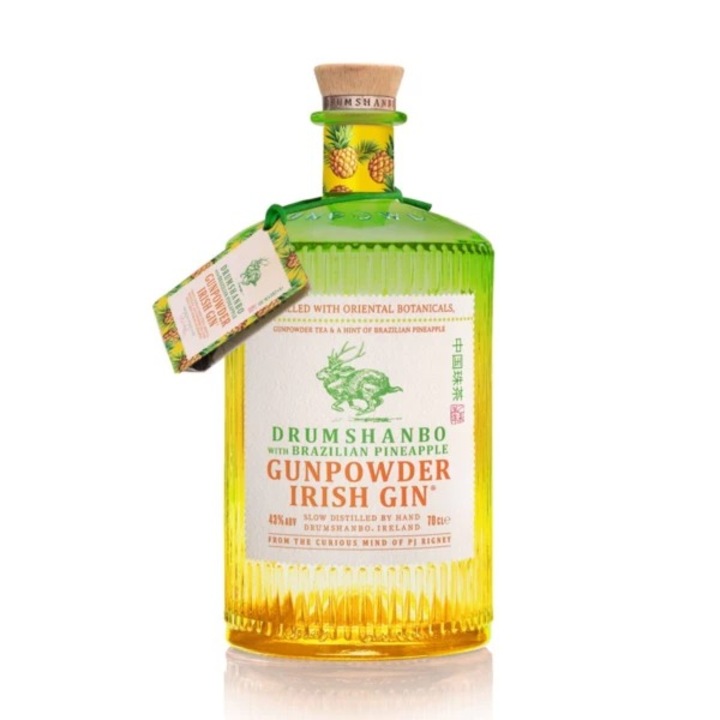 Drumshanbo Gunpowder Brazilian Pineapple Gin, 43%, 0.7l
