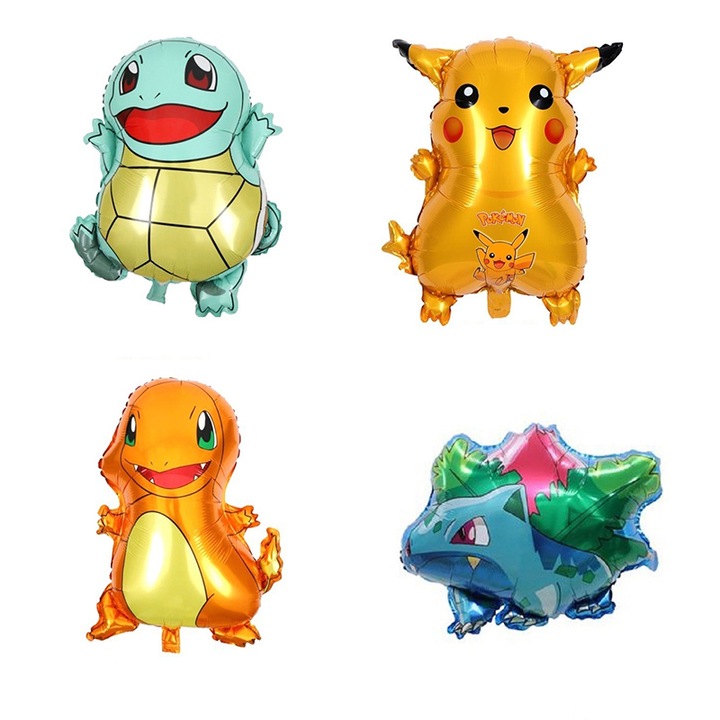 Комплект от 4 балона за деца НОВО HYAAO Многоцветни