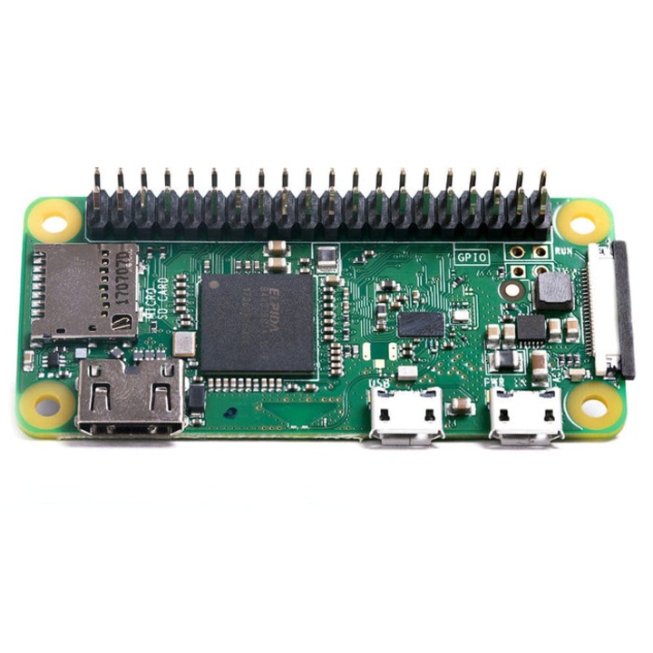 Placa de baza, Raspberry Pi Zero WH cu pre-soldered header