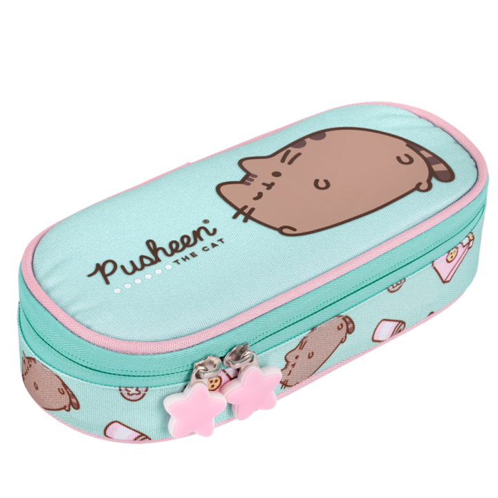 Penar Borseta Rigid, St.Majewski, cu Clapeta Interioara, Pusheen Pastel PC01