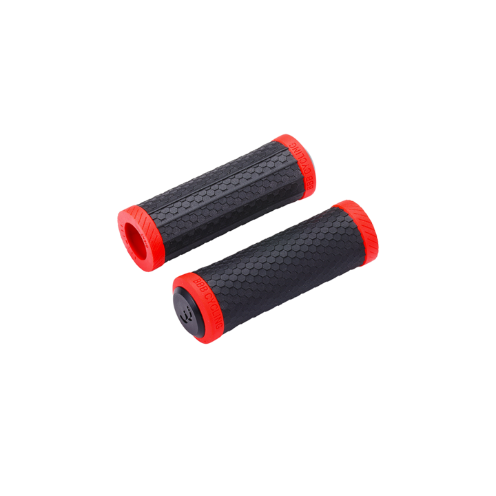 Set mansoane BBB BHG-98 Viper 92mm Negru/Rosu