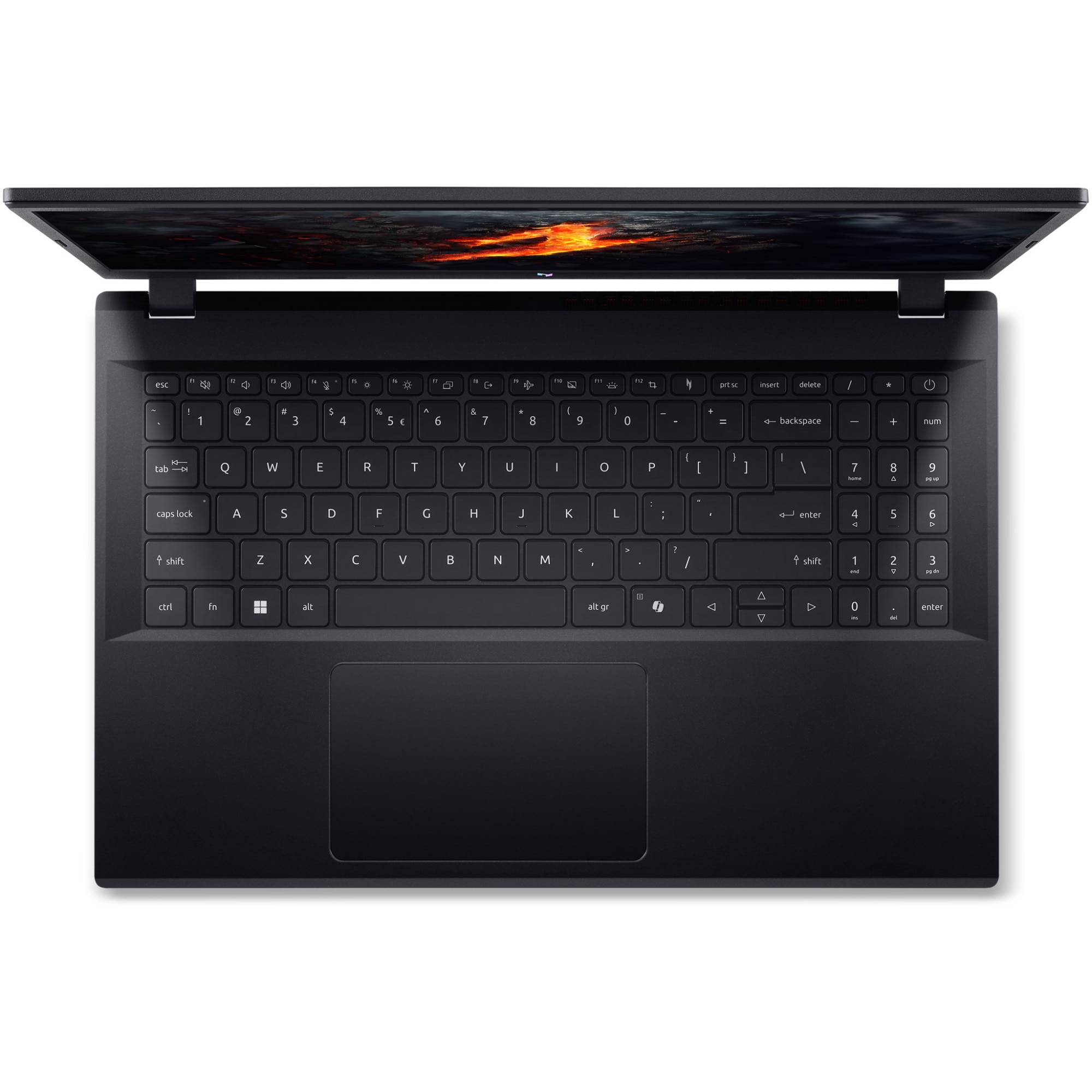 Laptop Acer Gaming Acer Nitro V 15 ANV15-41 cu procesor AMD Ryzen™ 7 7735HS pana la 4.75GHz, 15.6'' Full HD, IPS, 144Hz, 16GB DDR5 RAM, 512GB SSD, NVIDIA® GeForce RTX 4060 8GB GDDR6, Obsidian Black, No OS