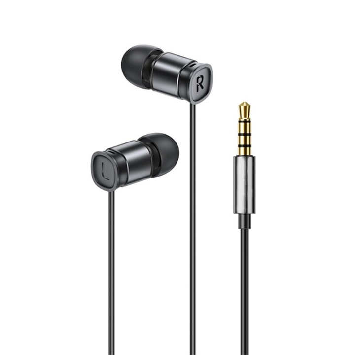 Casti cu fir Aiwa ESTM-30WT alb cu microfon jack 3.5mm