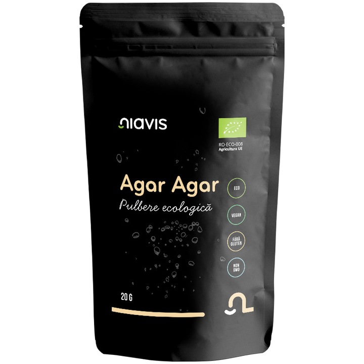 Agar Pulbere Ecologica Bio, 20g
