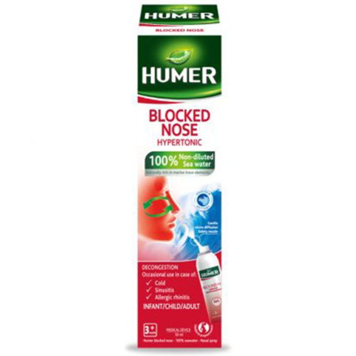 Decongestionant spray nazal, Humer, 50ml