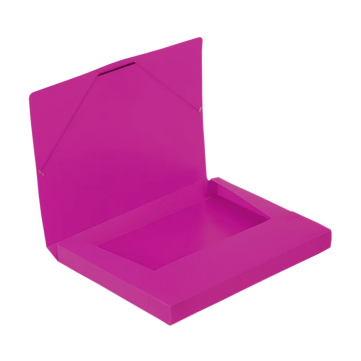 Dosar, Viquel, Polipropilena, 30 mm, A4, fucsia