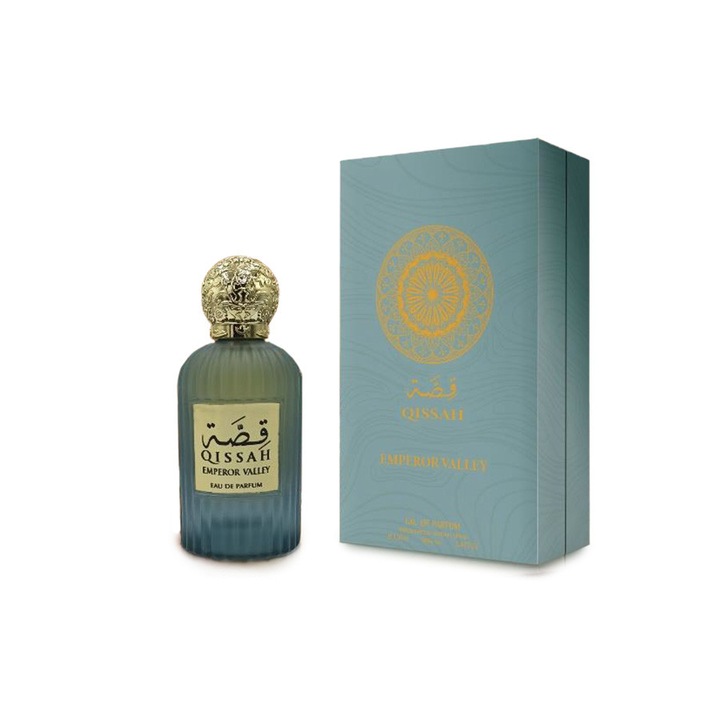 Apa de parfum arabesc, QISSAH EMPEROR VALLEY, Unisex, 100 ml