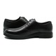Pantofi barbati Mels stil derby, negri, din piele naturala FNX8673, 41 EU