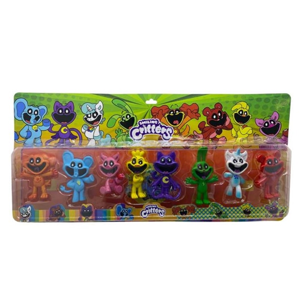 Set 8 figurine Virtual Trend®, Smiling Critters Poppy Playtime