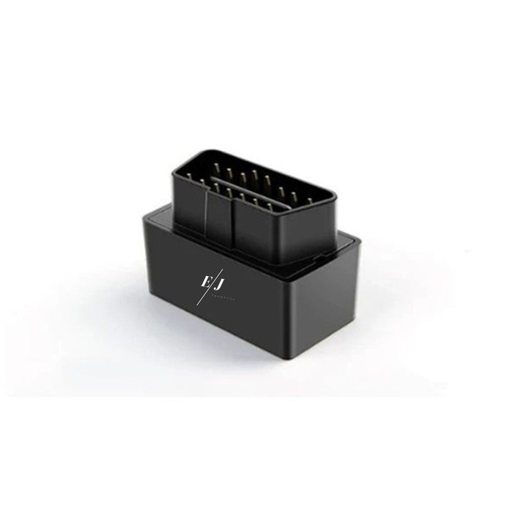 Mini GPS 4G OBD interfésszel, EJ Products, D9, távirányító, készenléti autonómia 30 nap, pontosság 5-15 m, többszörös riasztás, útvonal előzmények, lopásgátló funkció, fekete