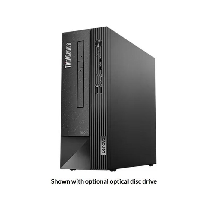 Настолен компютър Lenovo, ThinkCentre neo 50s G4 SFF, Intel Core i3-13100, Черен