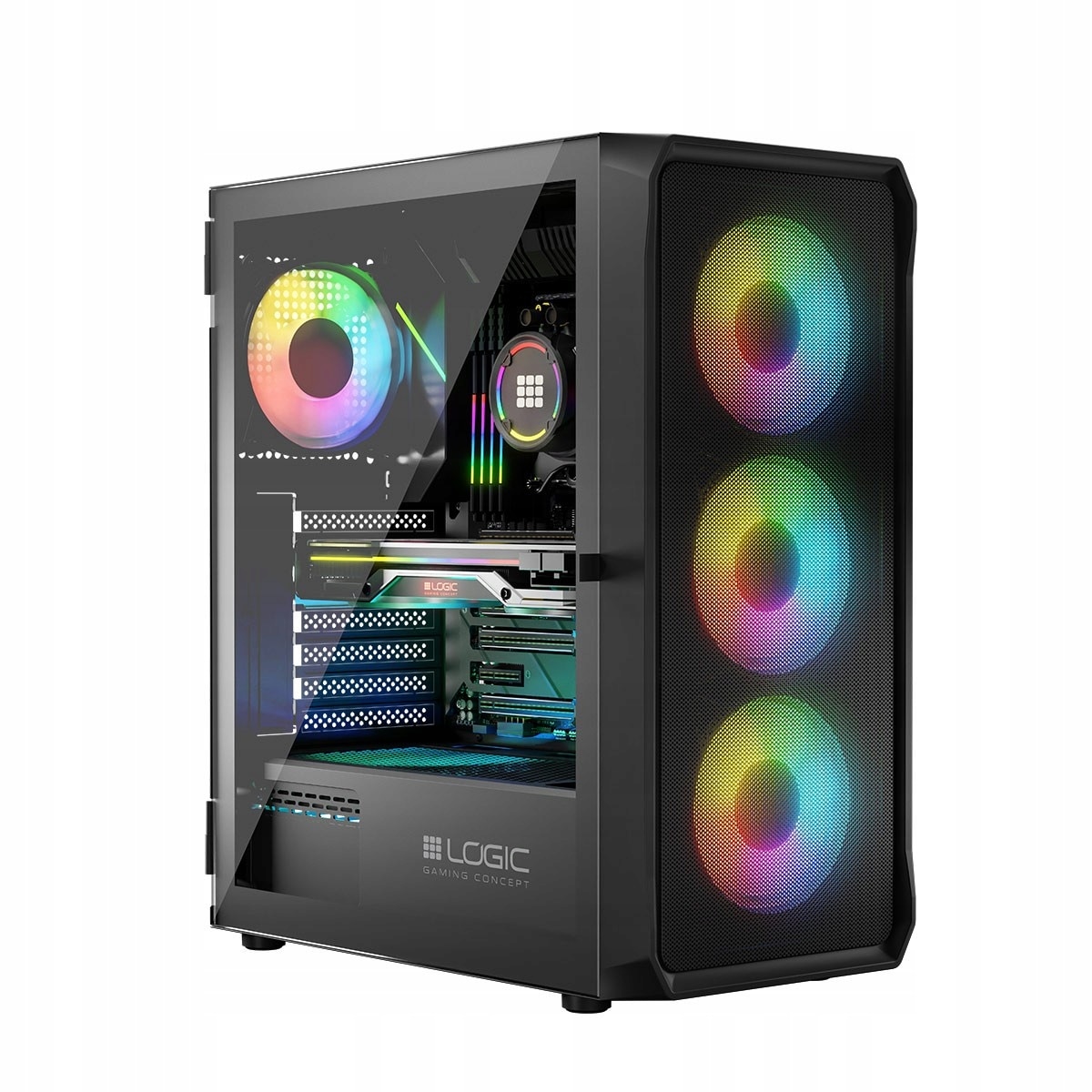 Sistem PC Ryzen 7 5700X, Ram 64GB, NVIDIA GeForce RTX 4080 Super