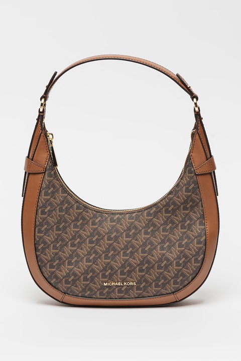Michael Kors, Leather logómintás táska, Barna
